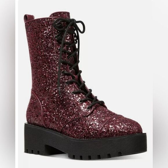 Micheal Kors Bryce Platform Boots - Picture 1 of 8